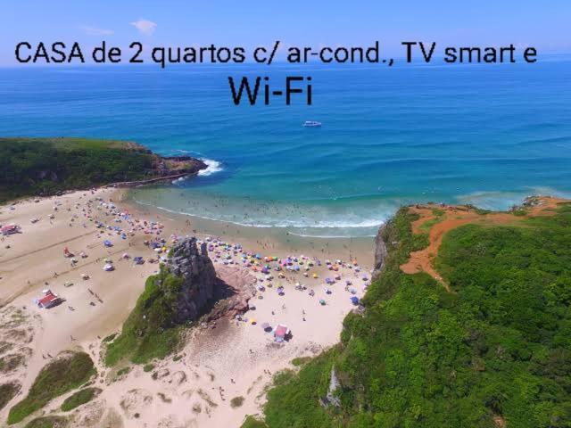 Casa De 2 Quartos Com 2 Ares-Condicionados Em Torres-Rs - Na Mais Bela Praia Gaucha - Cozinha - Banheiro - Tv Smart 32 E Wi-Fi - Estacionamento - Anfitria Superhost No Bnb Villa Luaran gambar